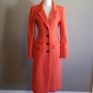 GORGEOUS tangerine coat